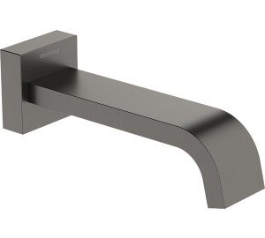 Square wall bath spout